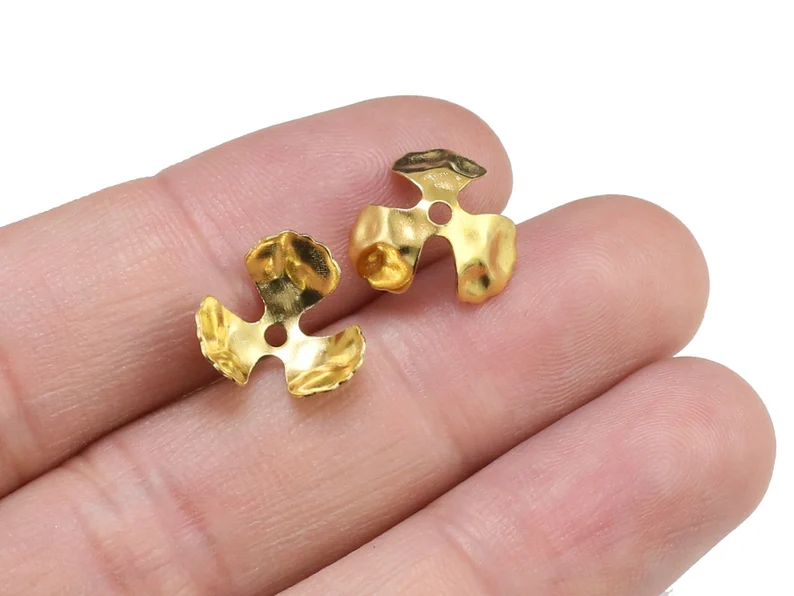 Jewelry Making Gemstones - 100 pezzi di cappucci per perline