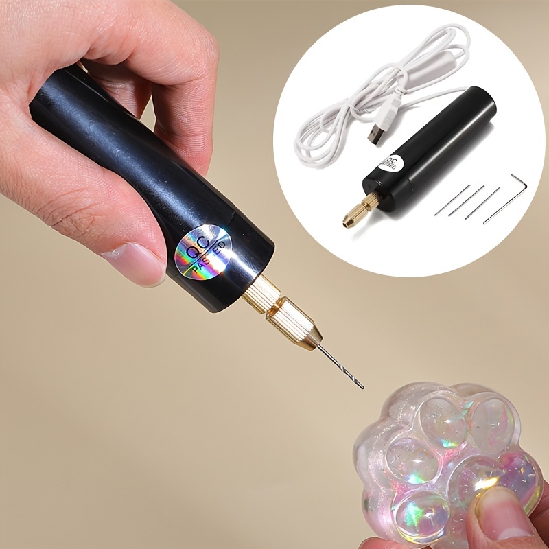 Jewelry Making Drill - Mini trapano elettrico kit USB ricaricabile