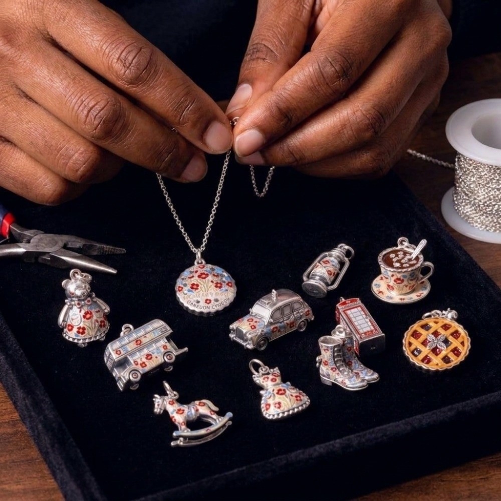 Jewelry Making London - Ciondoli in acciaio inossidabile a tema