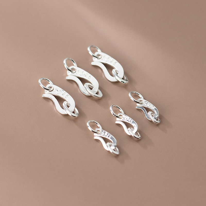 Connettori a Forma di S in Arg - Jewelry Making In La recensione e prezzo