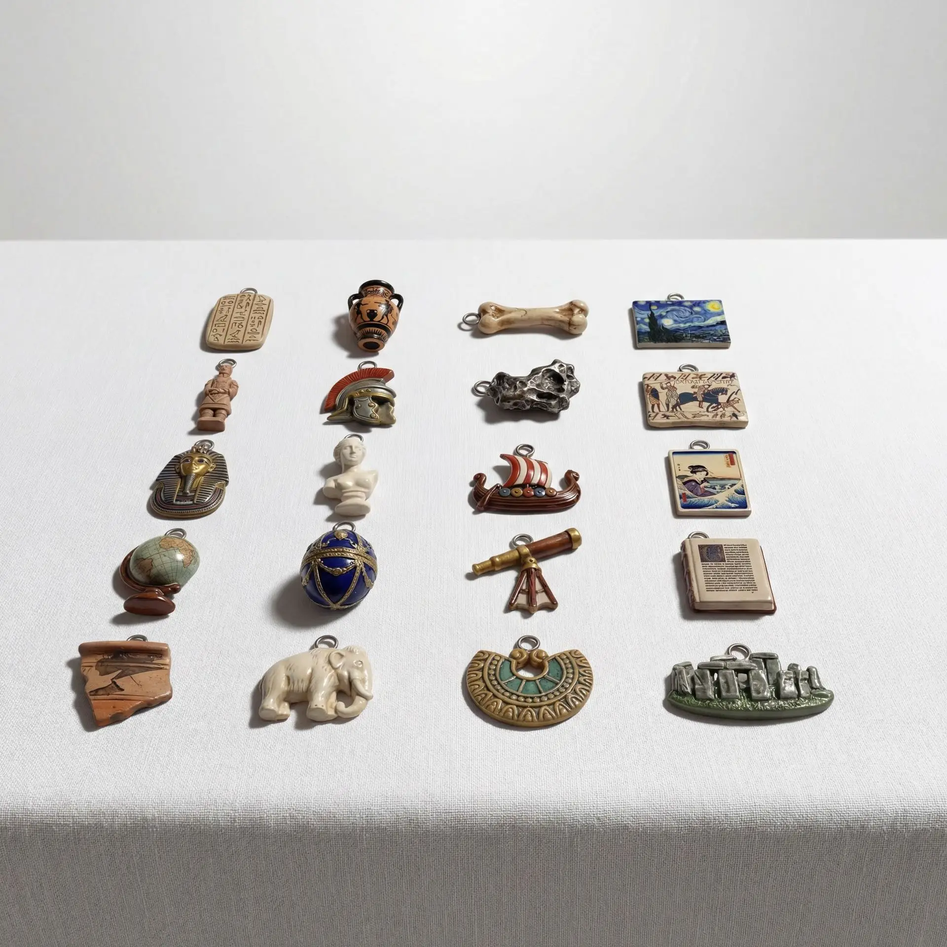 Mini ciondolo con statuetta an - Jewelry Making History recensione e prezzo