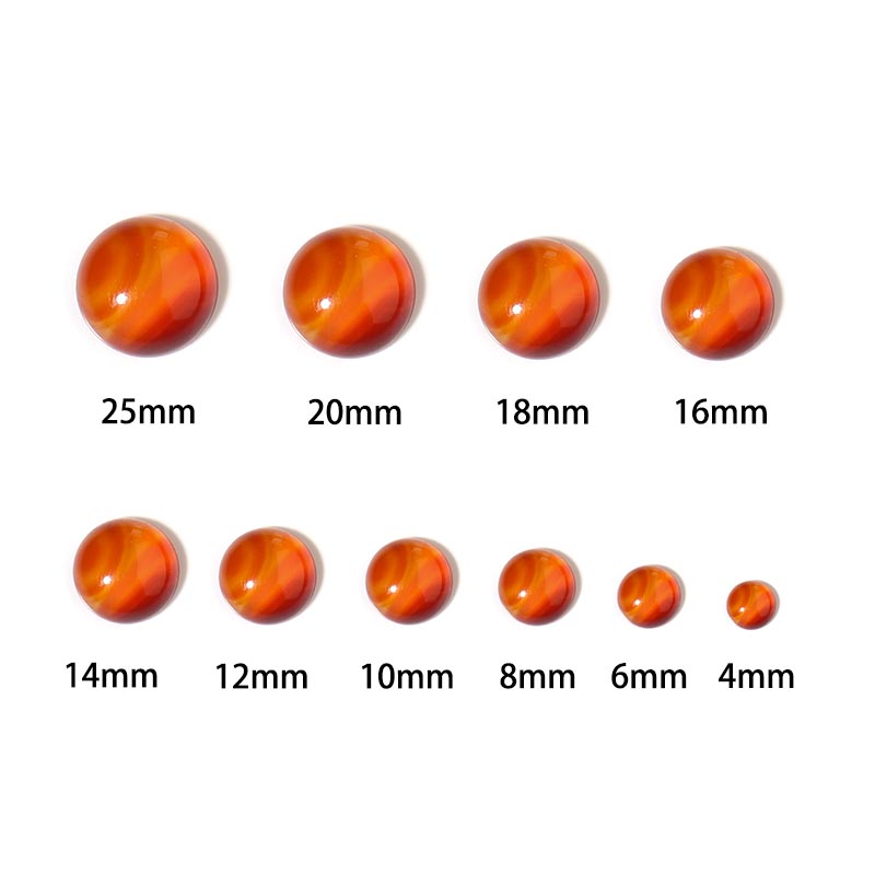 DC 10 pz/lotto agata rossa 4/6 - Jewelry Making Dc recensione e prezzo