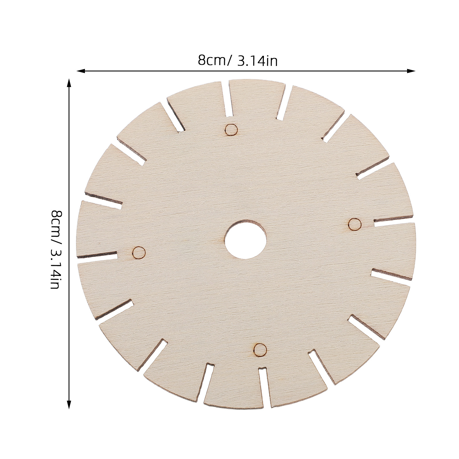 10 Pezzi Disco in Legno per In - Jewelry Making Board recensione e prezzo